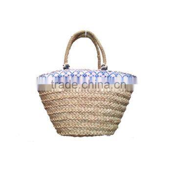 Hot sale natural sea grass straw bag
