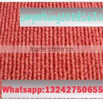 High quality non-woven fabric rib exhibition carpet