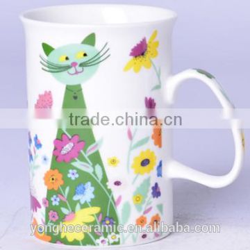 Lovely Ceramic Cartoon Character Mugs Promotion Gift Cheap