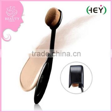 Oval Cream Powder makeup brush Professional toothbrush makeup brushes