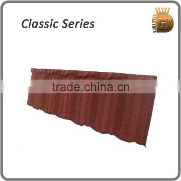 Classical Colorful Stone Coated Metal Roofing Tiles/Metal Corrugated Tile Roofing Sheets/Stone Chip Coated Metal Roof Tile Sheet photo-5