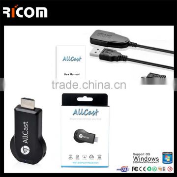 wireless vga miracast dongle,wireless transmitter miracast dongle,miracast for iphone no need jailbreak--A8--Shenzhen Ricom