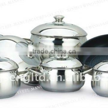 Apple Shape 9pcs Cookware Sets