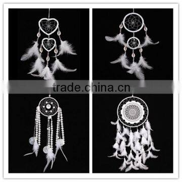 Handmade feathers wall hanging dreamcatcher wall hanging decoration dreamcatcher                        
                                                Quality Choice