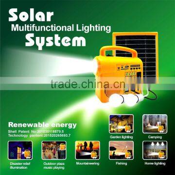 Best selling 2015 latest solar lighting system for indoor