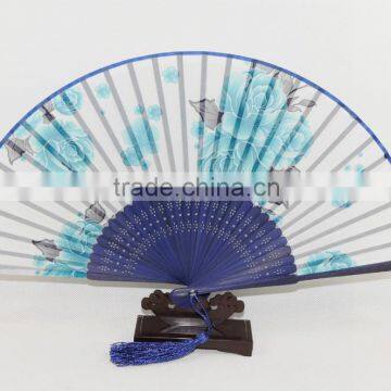 promotional hand folding bamboo fans wholesale bamboo crafts