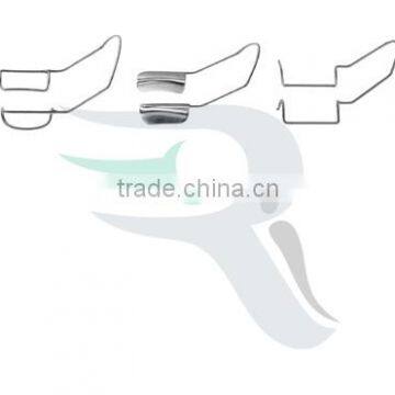 Temporal Approach With spring on nasal side Wire Speculum