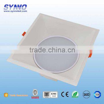 SMD 5630 LED Downlight 12w/20w/30w Square Recessed Die-cast Aluminum Downlight photo-4