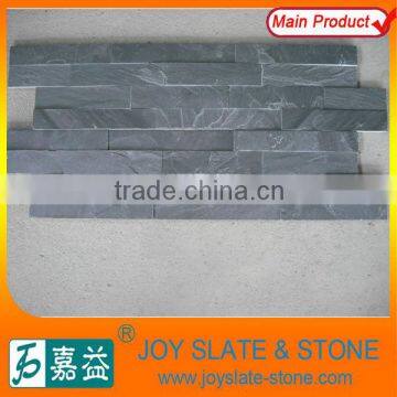 natural black culture stone for wall