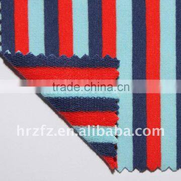 Cotton and spandex french terry