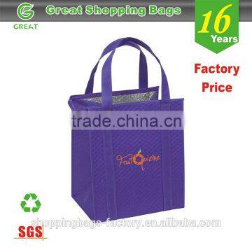 Custom non woven picnic&fitness cooler lunch bag for frozen food                        
                                                Quality Choice