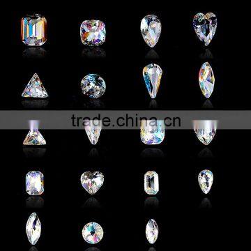 2016 New arrival special-shaped diamond cut high quality colorful stone with factory price