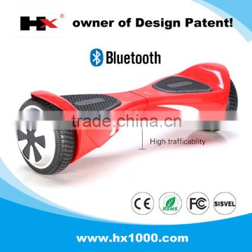 Newest bluetooth cheap two wheel balancing scooter with remote control