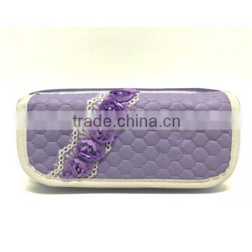 Flower Design School Pencil Case with Zipper