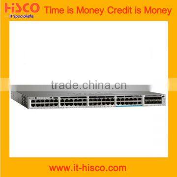 WS-C3850-48U-E 3850-48U Layer 3 Switch - 48 Ports - Manageable - Stack Port - 10/100/1000Base-T - Rack-mountable