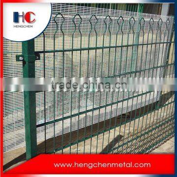 3m high 868 twin galvanized wire mesh fence