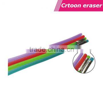 Colorful Strip-type Twisted Long Eraser