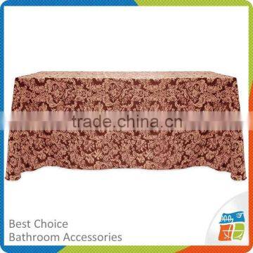 Hot Sale Two-toned Jacquard Damask Fabric Tablecloth photo-3