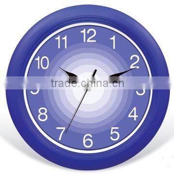 11" Plastic Wall Clock for Home Decoration and Promotion