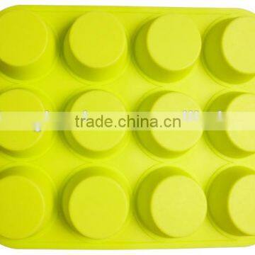 A02-21 Twelve Holes Eco-friendly Silicone Mold for DIY Cake Mold Baking & Pastry Mold photo-2