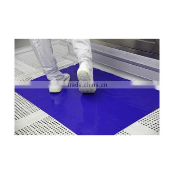 Clean room step sticky mat for industrial,18"*36",30 layers,Blue