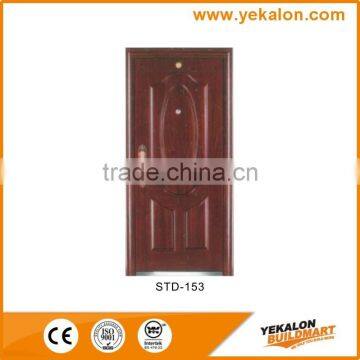 Yekalon STD-153 Frosted heat transfer steel low price security door
