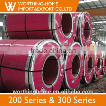 Cold rolled 304 2B stainless steel coil for stainless steel bottle