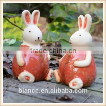 ceramic rabbit money-box rabbit design coin bank