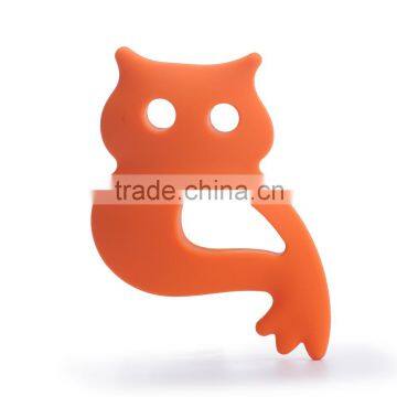 Funny Shape BPA Free Silicone Pendant, Baby Teething Pendant, Silicone Baby Teething Pendant Necklace photo-3