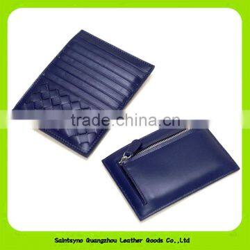 16456 Custom high end square business card holder multiple wallet