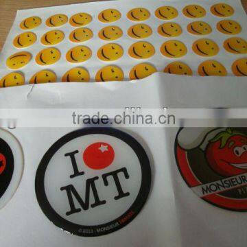 custom epoxy resin stickers and labels personalized