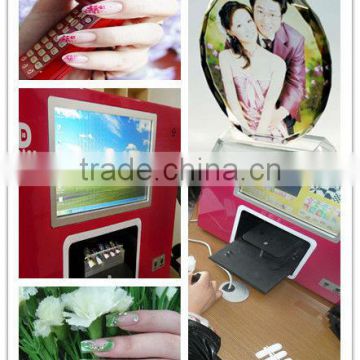 Multifunctional 5 fingers nail printer--- flower style--- economic style & hot sale