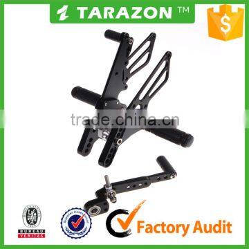 Motorcycle aluminum adjustable Rearsets for suzuki GSX-R 600 2013