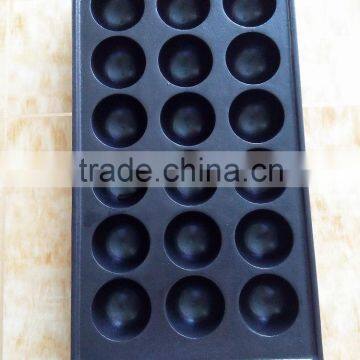 takoyaki cooking pan 18 hole / 28 holes for sales