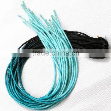 F6676 24" Two Tone Soft Dread Lock Synthetic Braiding Hair,soft Dread Braids