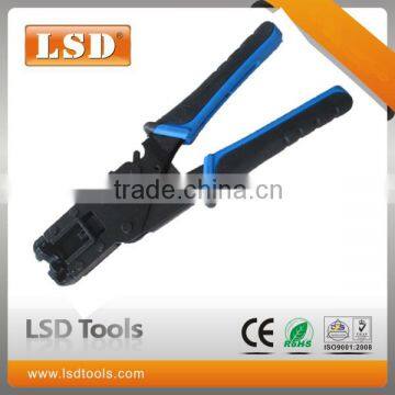 Coaxial compression crimper for RG59(4C) RG6(5C) cable connector,compression crimping tool LS-596A