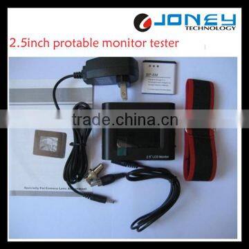 2.5inch Portable CCTV Tester with Backup Battery