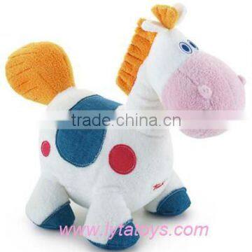 2015 New Design 20cm Plush Animal Toys Colorful Horse For Kids