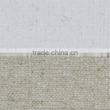 Medium texture 459gsm linen blend canvas roll, triple acid-free primed, 64''/162cm wide, artist quality