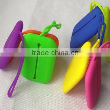 Fashion Silicone Key Case Silicone Coin Bag Factory