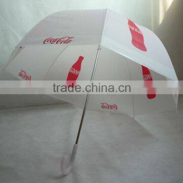 EVA/ PVC/ POE Transparent Advertising Umbrella