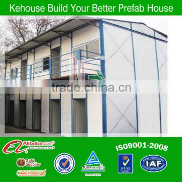 Economical quality two storey beautiful waterproof assembled modular housing