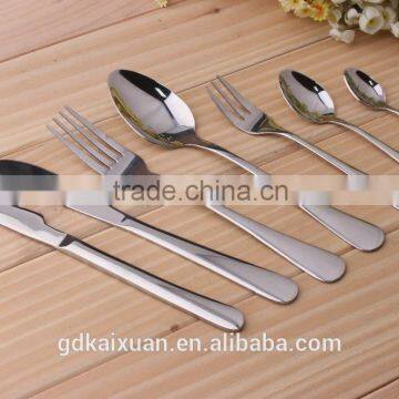 Stainless Steel Spoons Cutlery Quality Assurance Laser Engraving LOGO KX-S089