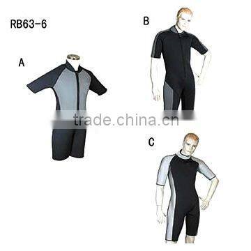 wetsuit for men! plus size! soft! quick dry!