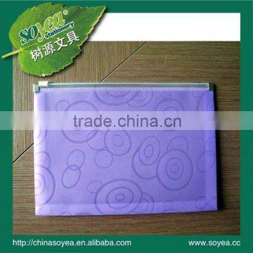 soft zipper pvc bag