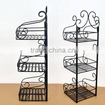 3-5 layers iron metal bathroom accessaries rack , shampoo bottle accessaries holder