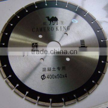 Concrete welded diamond saw blades (400mm)