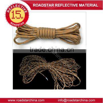 high brightness reflex lanyard for shoelace