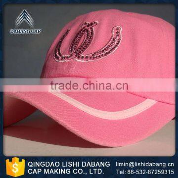prewashed cotton baseball cap for grils
