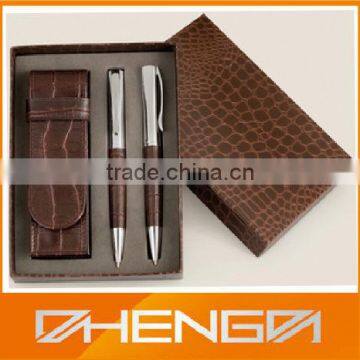 High quality customized made-in-china Leather Gift Set for gift packaging (ZDG12-016)